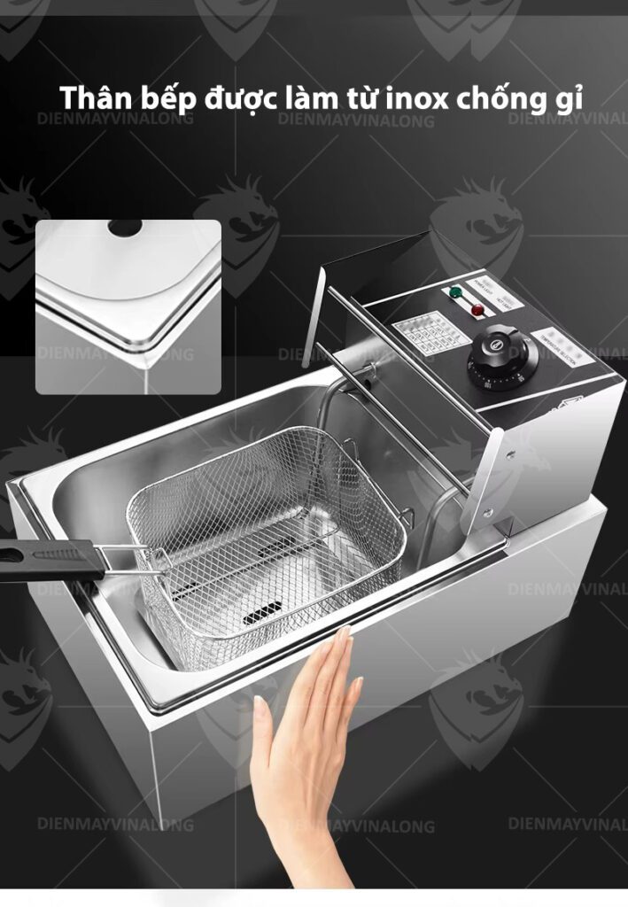 Bếp Chiên Nhúng Điện 1 Ngăn ZZJ-81