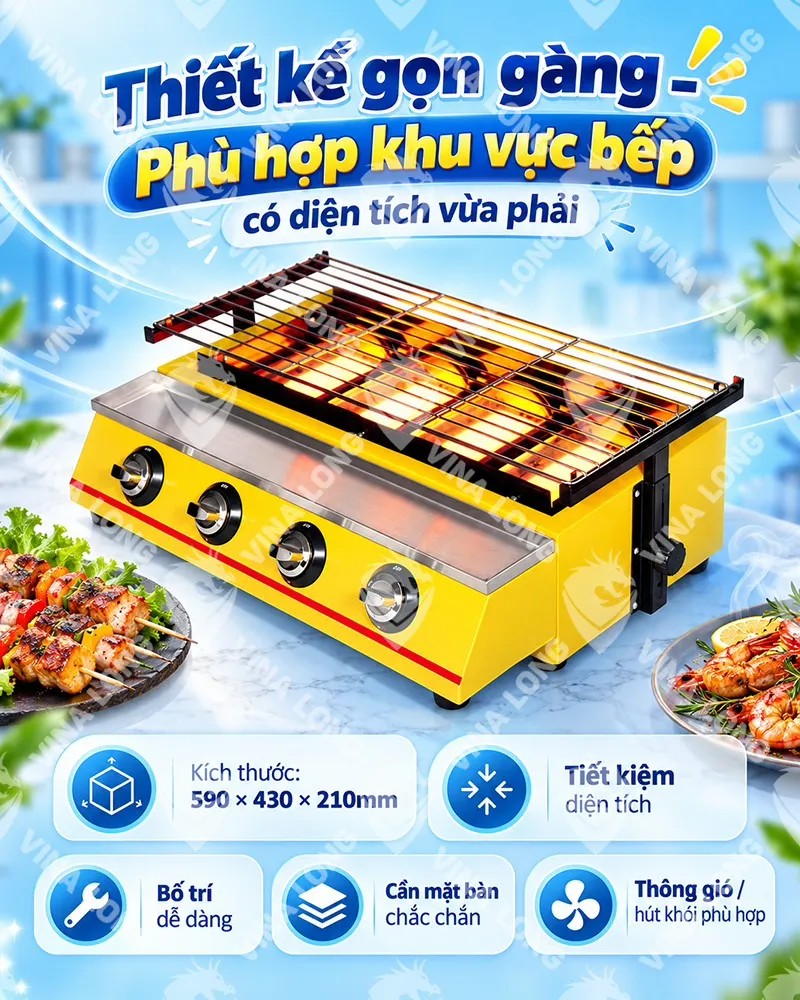 Bếp Nướng Gas ETON ET-K222