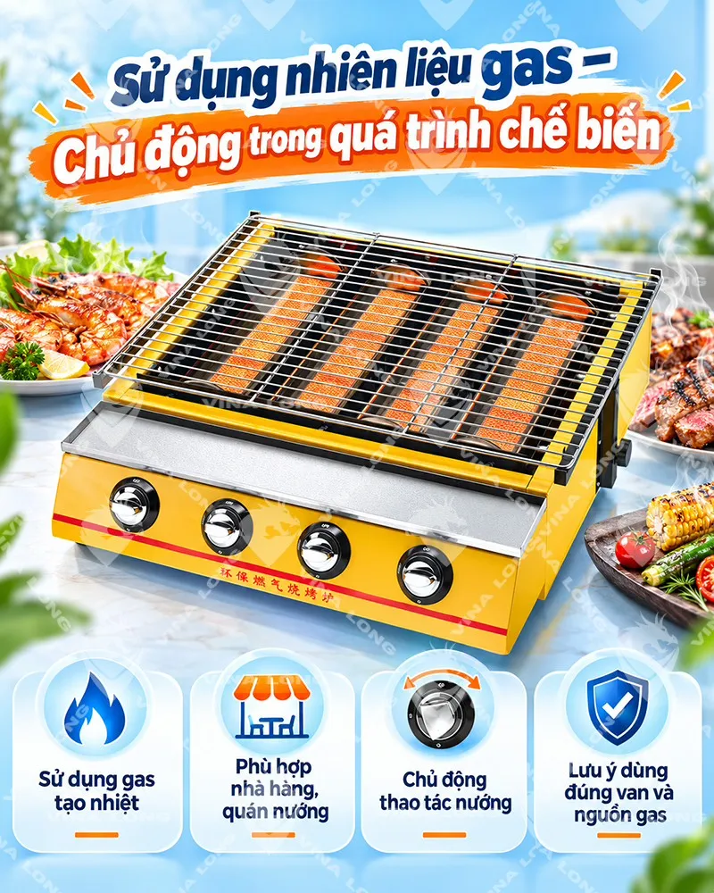 Bếp Nướng Gas ETON ET-K255