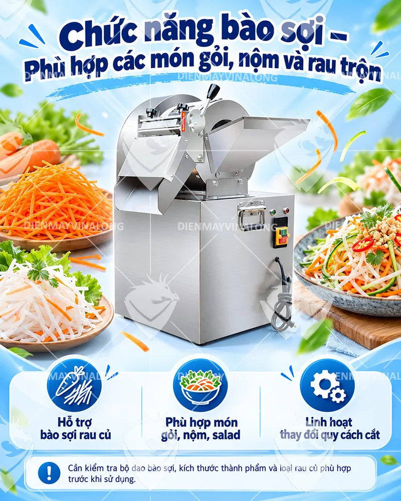 Máy Cắt Rau Củ Công Nghiệp QJ-30