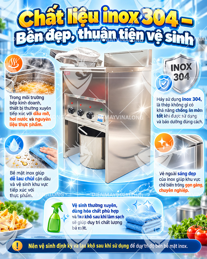 Bếp Chiên Điện Công Nghiệp 40 Lít