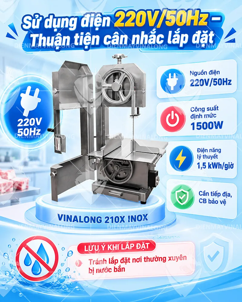 Máy Cưa Xương VINALONG 210X INOX