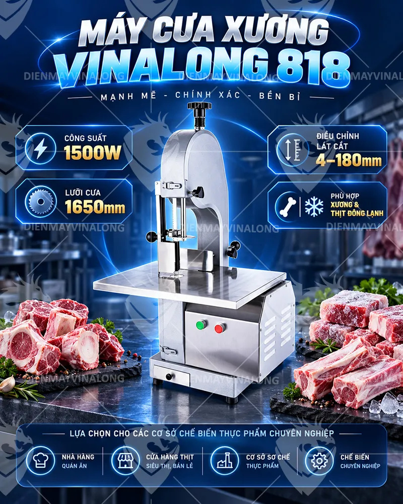 Máy cưa xương VINALONG 818