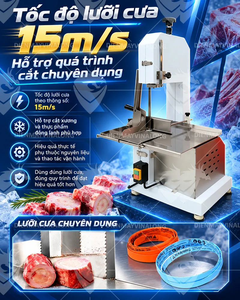 Máy Cưa Xương VINALONG QG-250 1500W