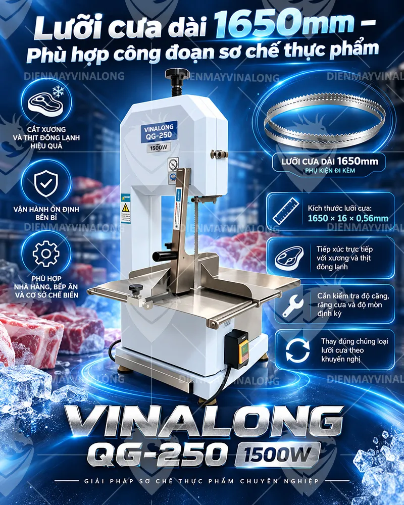 Máy Cưa Xương VINALONG QG-250 1500W