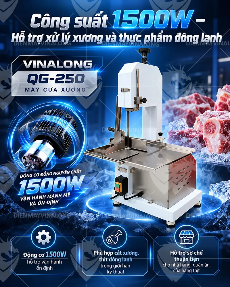Máy Cưa Xương VINALONG QG-250 1500W