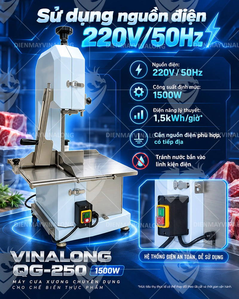 Máy Cưa Xương VINALONG QG-250 1500W
