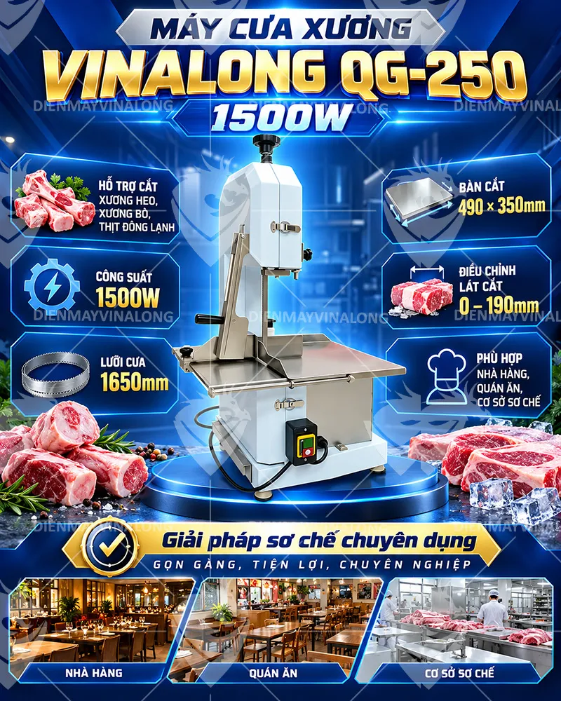Máy Cưa Xương VINALONG QG-250 1500W