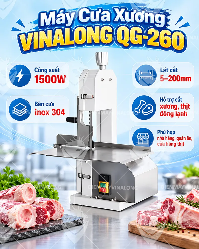 Máy Cưa Xương VINALONG QG-260