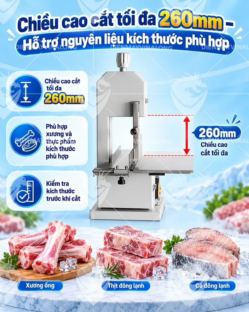 Máy Cưa Xương VINALONG QG-260