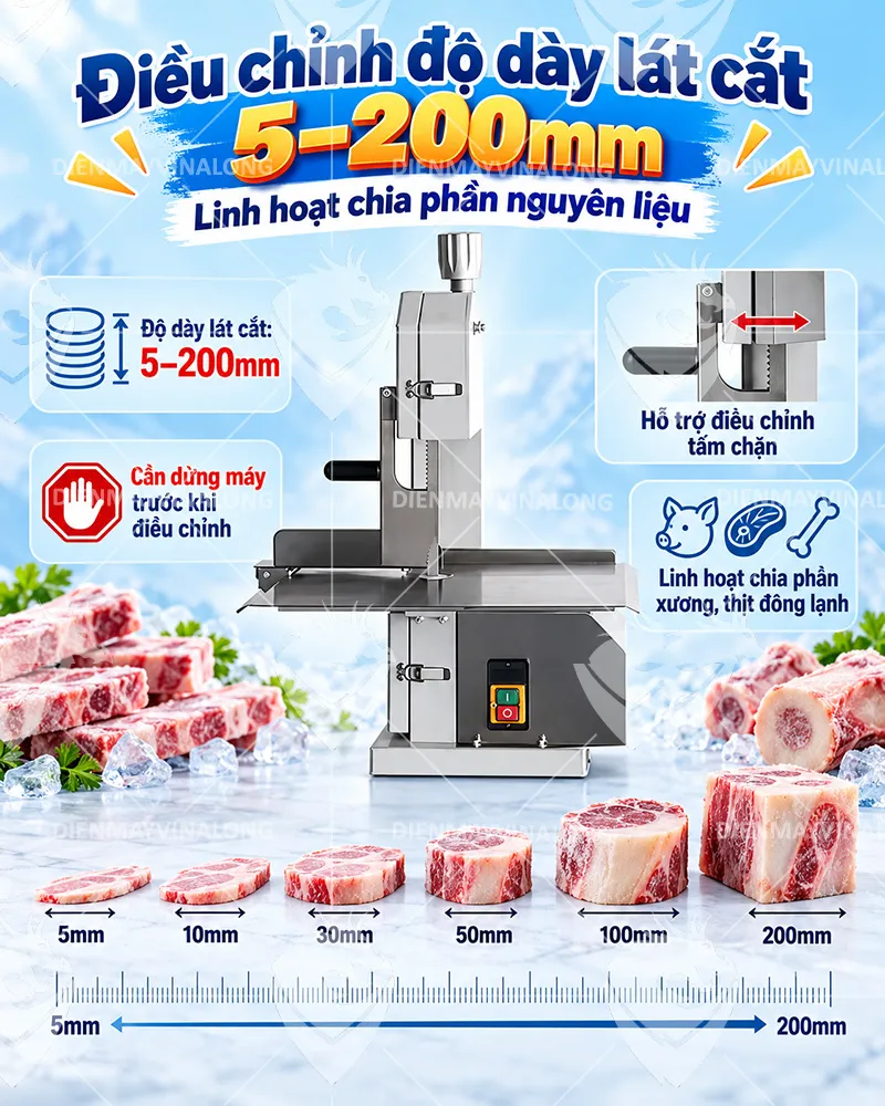 Máy Cưa Xương VINALONG QG-260