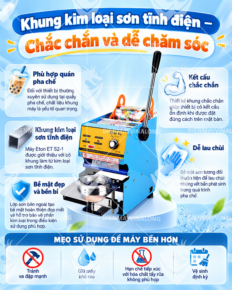 Máy ép miệng ly Eton ET S2-1