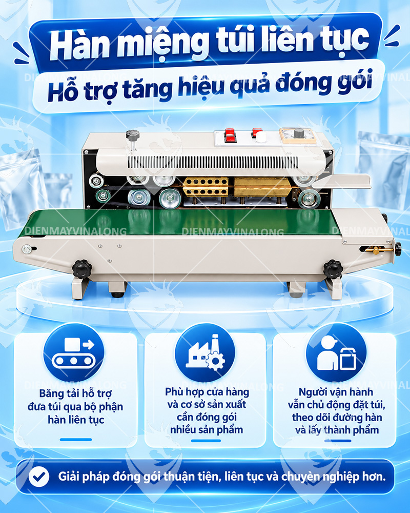 Máy hàn miệng bao liên tục FR900