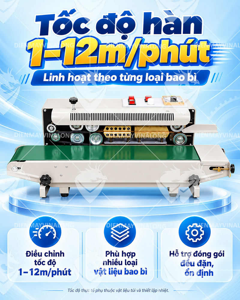 Máy hàn miệng bao liên tục FR900