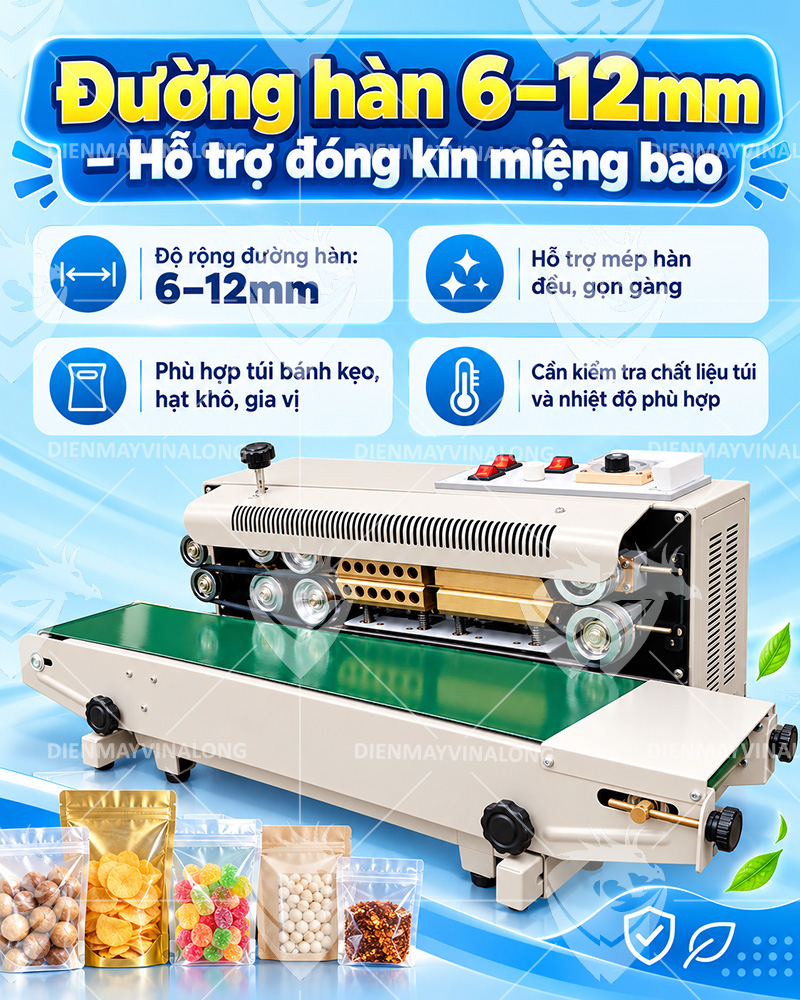 Máy hàn miệng bao liên tục FR900