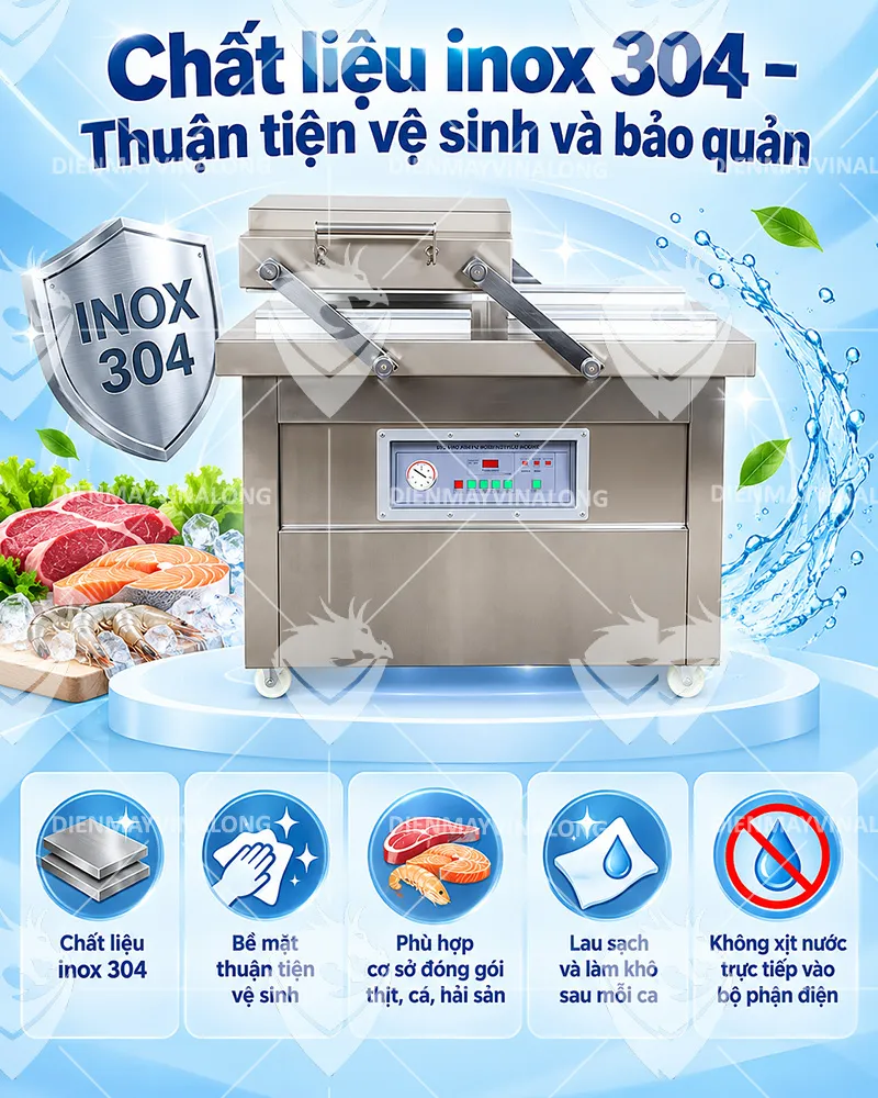 Máy Hút Chân Không 2 Buồng DZ600x2