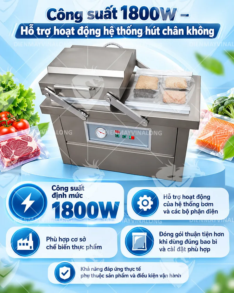 Máy Hút Chân Không 2 Buồng DZ600x2