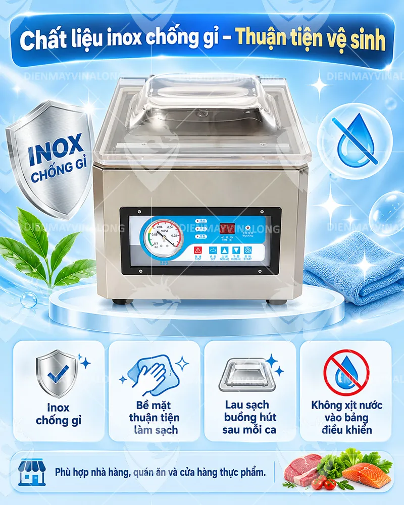 Máy Hút Chân Không Để Bàn DZQ-260
