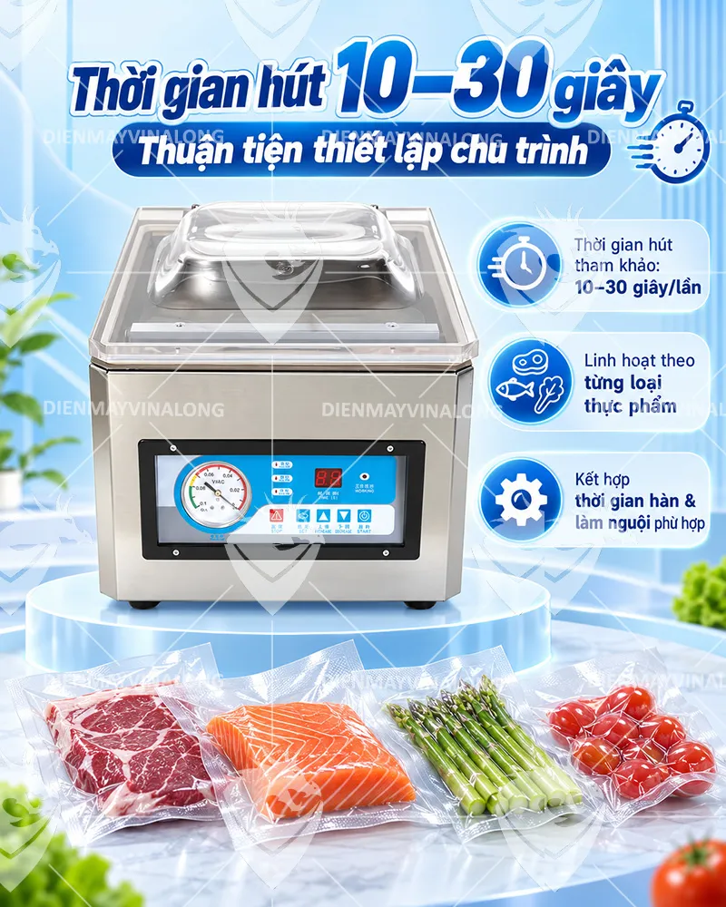 Máy Hút Chân Không Để Bàn DZQ-260