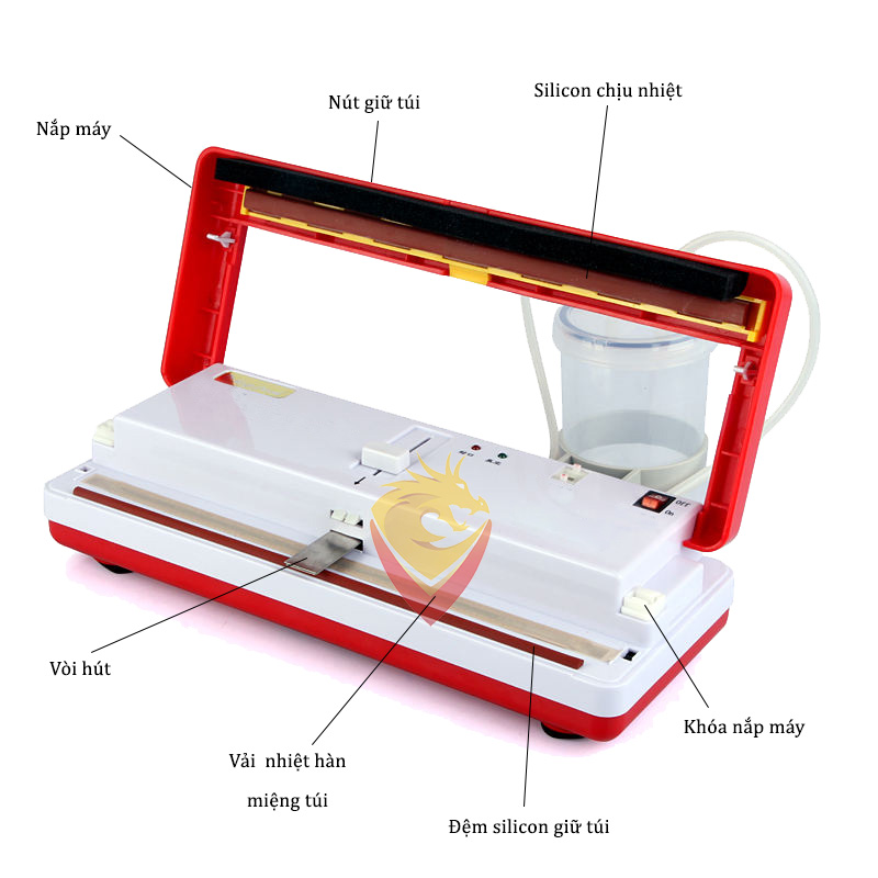 cấu tạo Máy Hút Chân Không Gia Đình DZ 300B