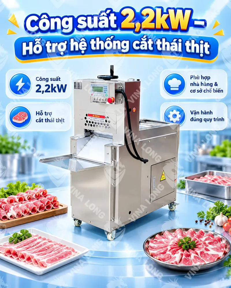 MÁY THÁI THỊT TỰ ĐỘNG QH-02
