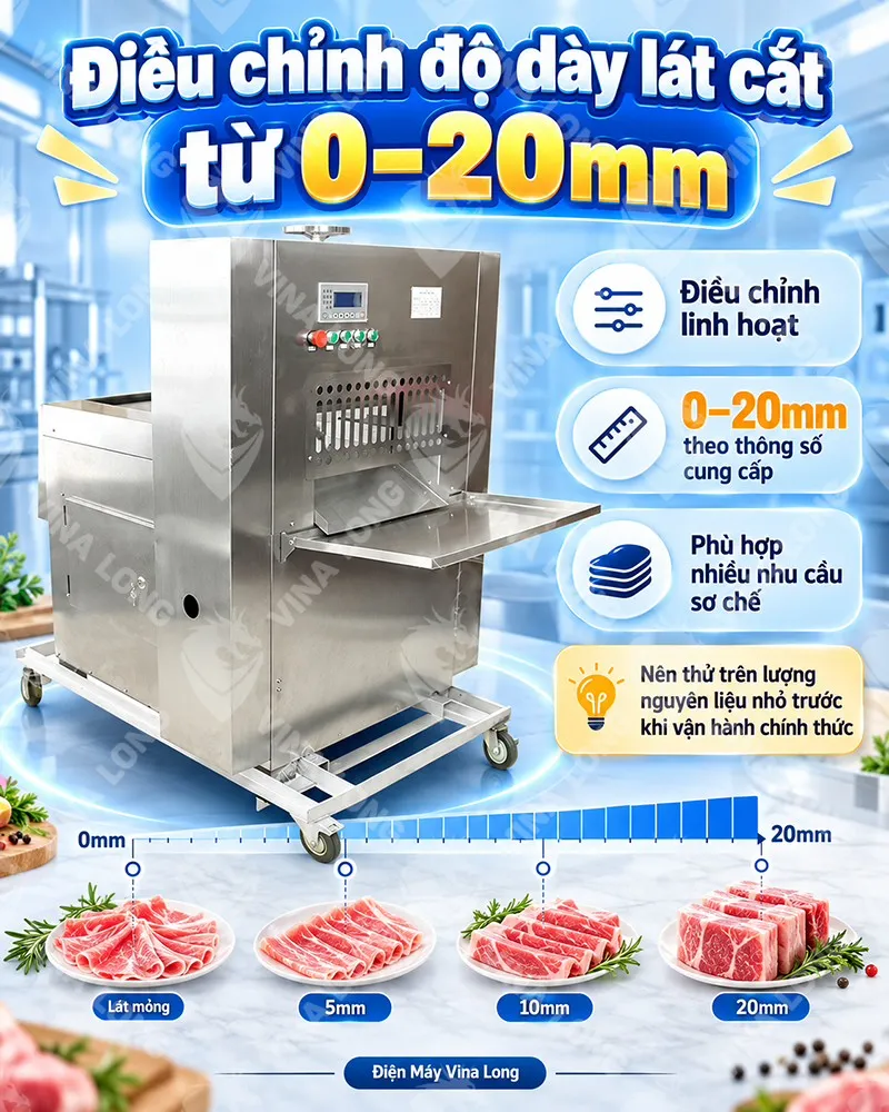 MÁY THÁI THỊT TỰ ĐỘNG QH-04