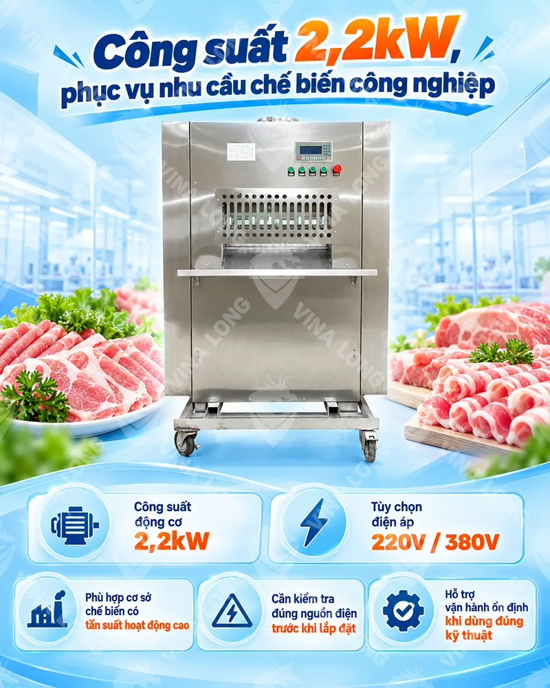 MÁY THÁI THỊT TỰ ĐỘNG QH-04