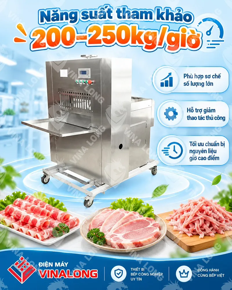 MÁY THÁI THỊT TỰ ĐỘNG QH-04