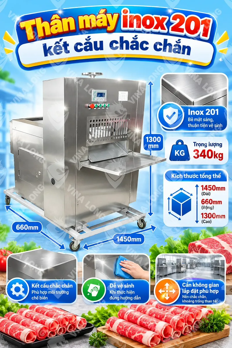 MÁY THÁI THỊT TỰ ĐỘNG QH-04