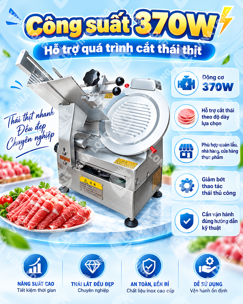 Máy Thái Thịt Tự Động Vinalong VN300