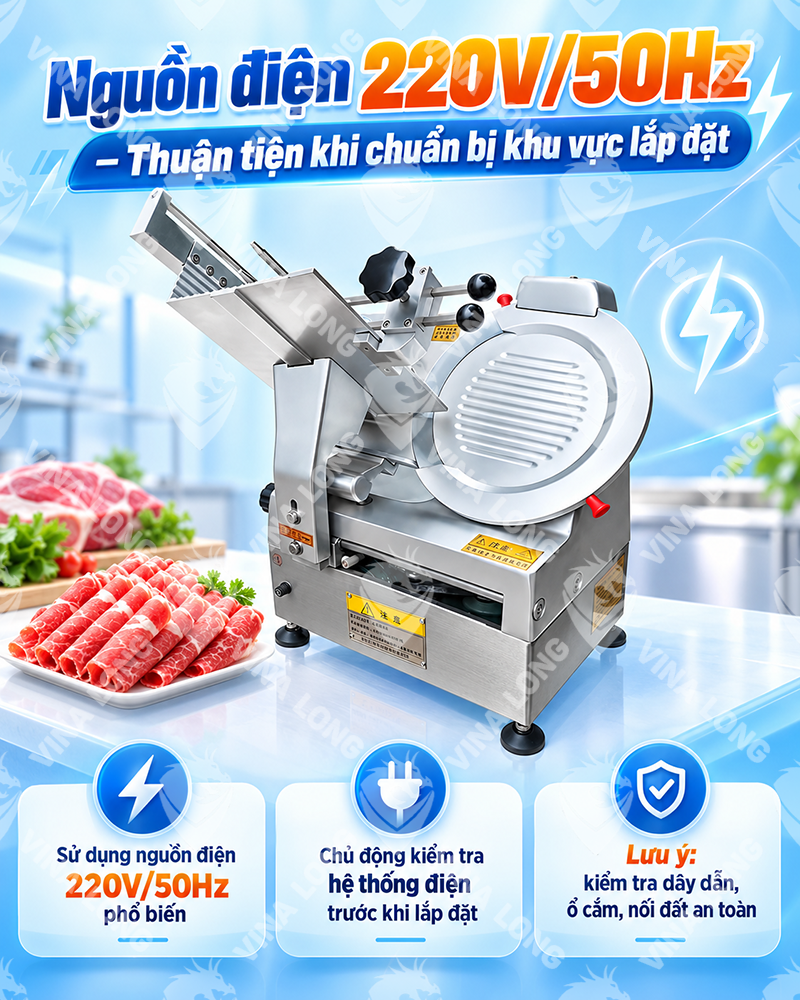 Máy Thái Thịt Tự Động Vinalong VN300