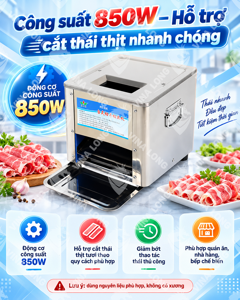 Máy Thái Thịt Tươi RS-85E