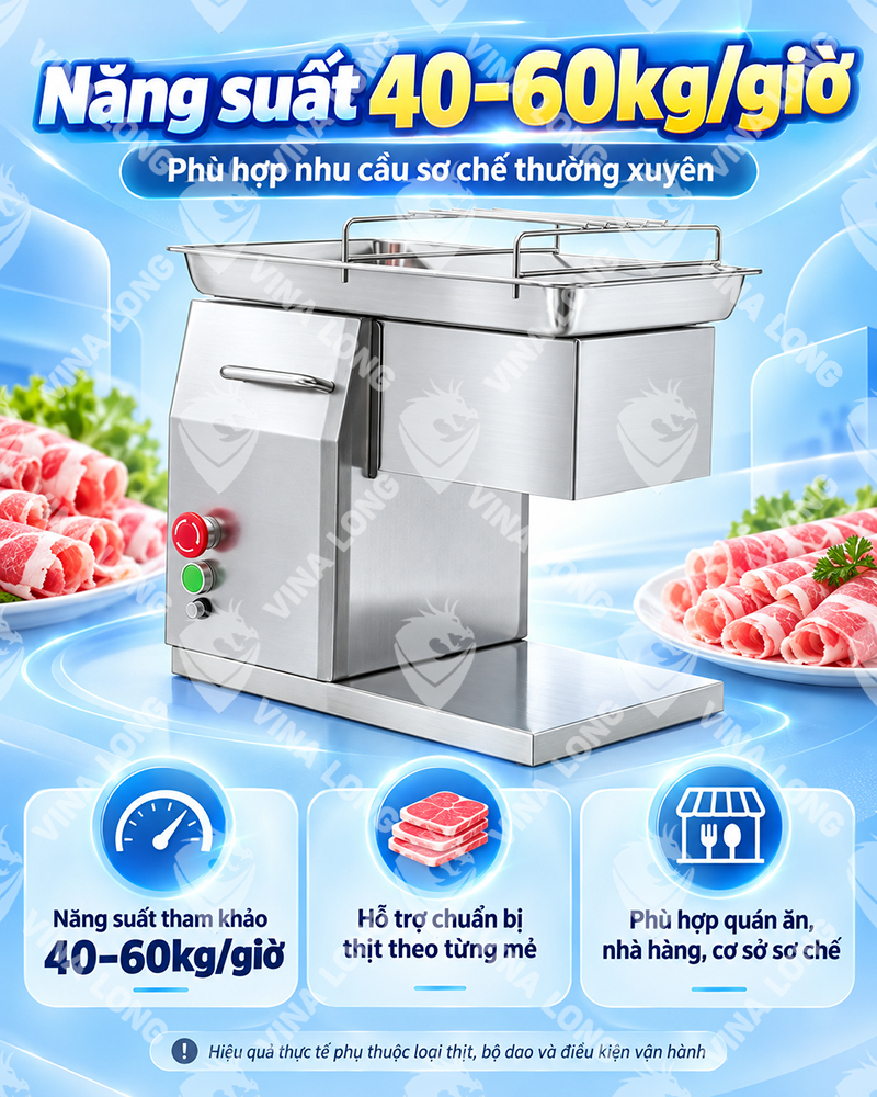 Máy Thái Thịt Tươi Sống Cao Cấp QX-250