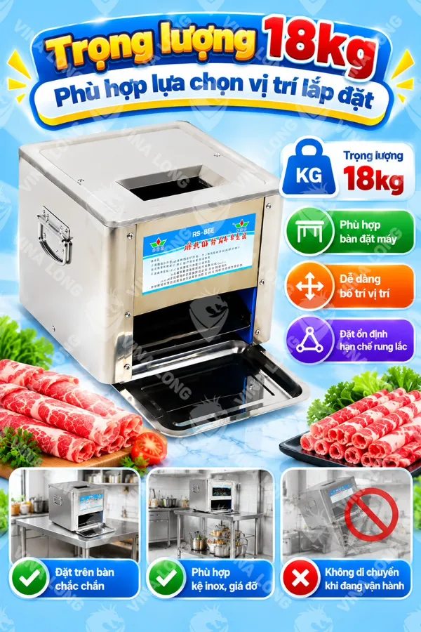 Máy Thái Thịt Tươi RS-85E