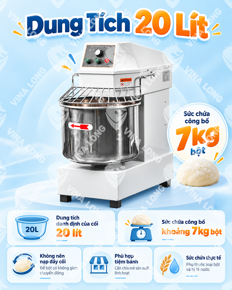 Máy Trộn Bột DT20