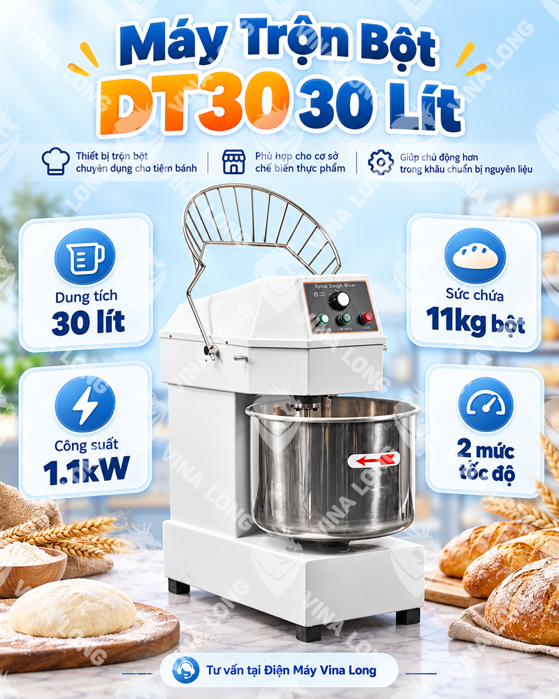 Máy Trộn Bột DT30