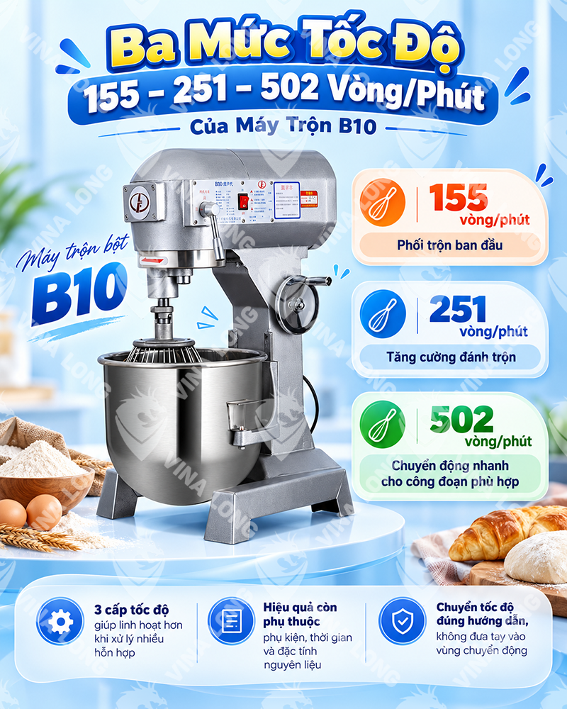 Máy trộn đa năng B10