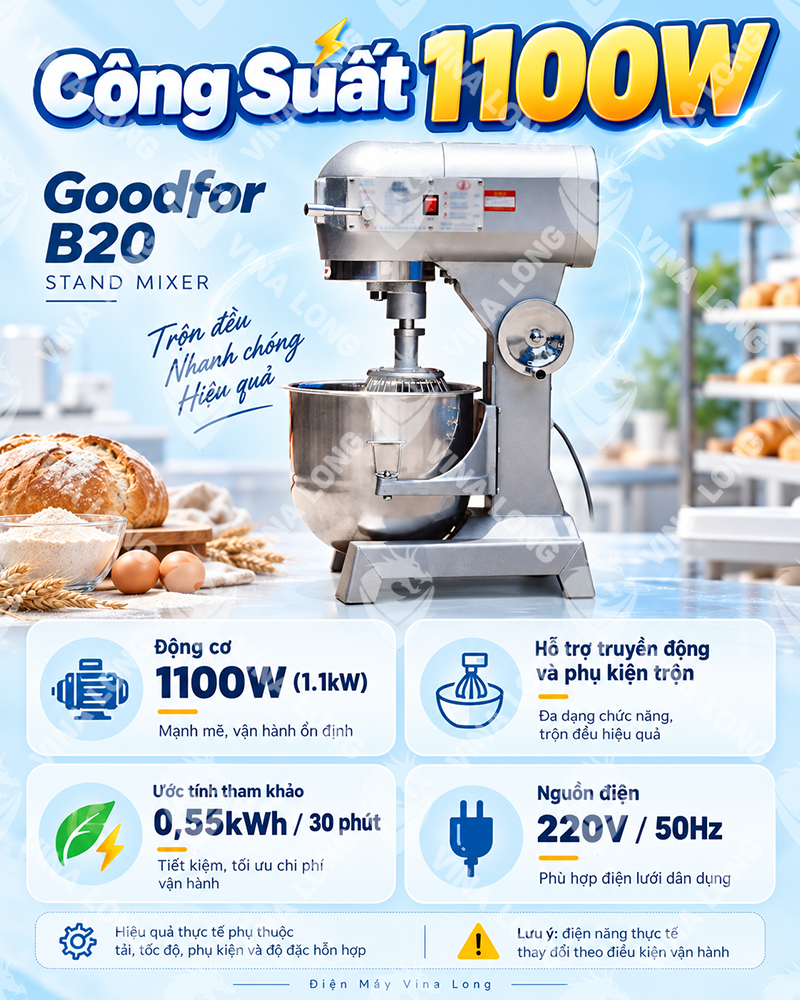 Máy trộn đa năng B20