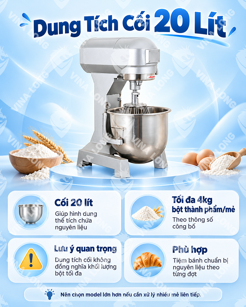 Máy trộn đa năng B20