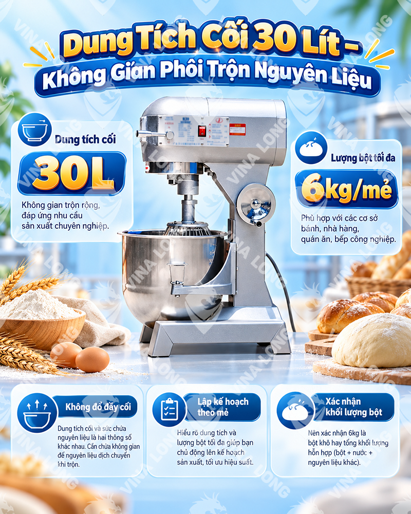 Máy trộn đa năng B30