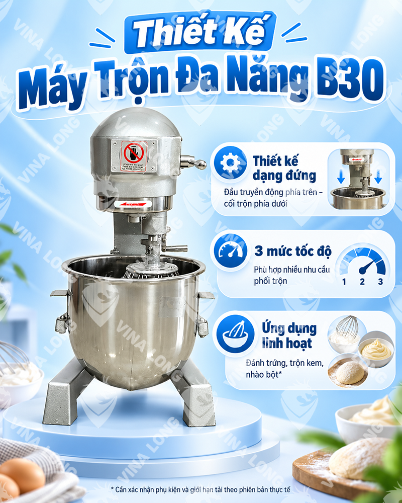 Máy trộn đa năng B30