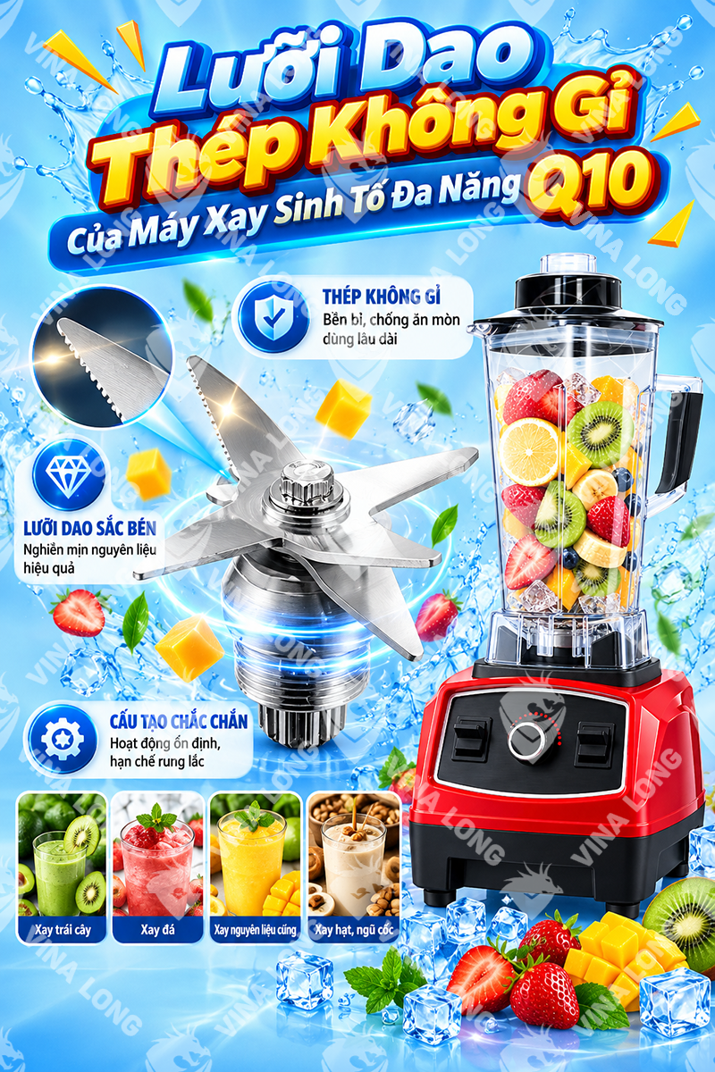 Máy xay sinh tố đa năng Q10