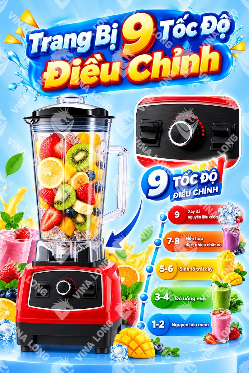 Máy xay sinh tố đa năng Q10