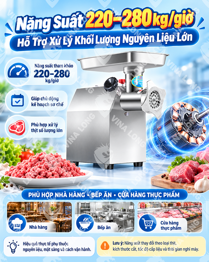 Máy Xay Thịt Công Nghiệp FL-22