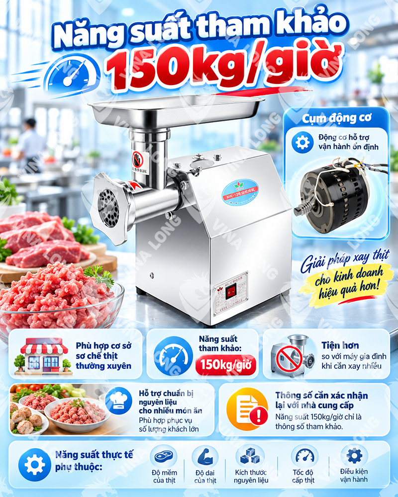 Máy Xay Thịt Công Nghiệp MK-12