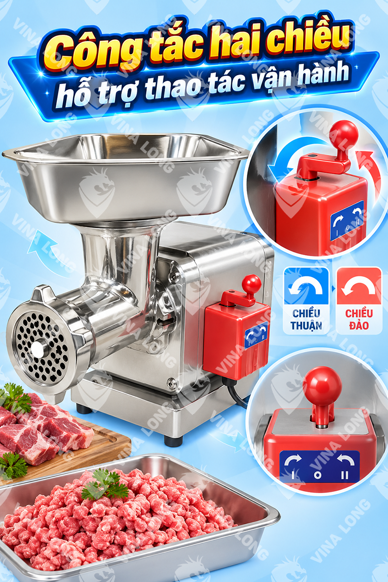 Máy Xay Thịt inox RY22 2HP