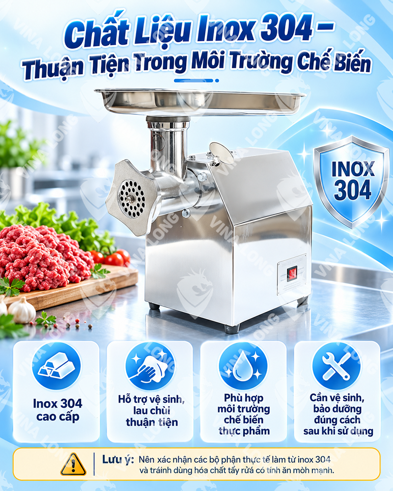 máy xay thịt Vina S12
