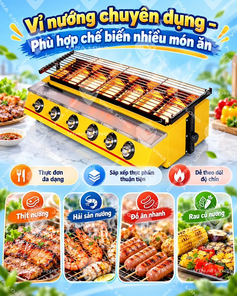 Bếp Nướng Gas ETON ET-K333
