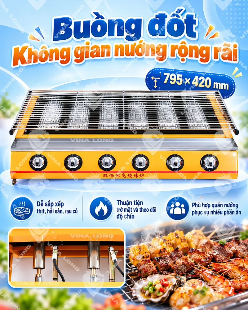 Bếp Nướng Gas ETON ET-K333