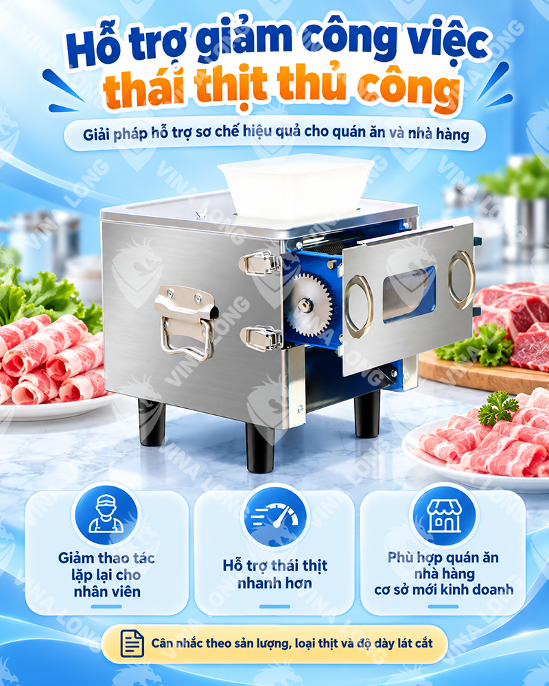 MÁY THÁI THỊT TƯƠI 85C